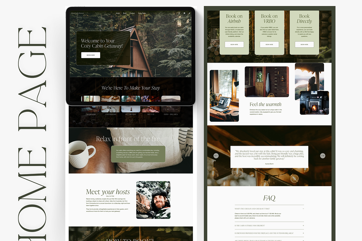 Airbnb Website Squarespace Template, a Squarespace Template by Story Native (Photo 9 of 11)