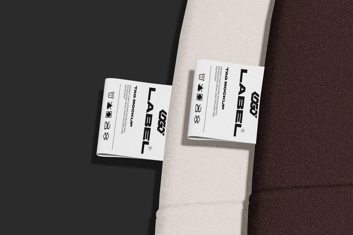 Shirt Label Tag Mockup, a Shirt Mockup by Permadi Creative (Photo 3 of 5)