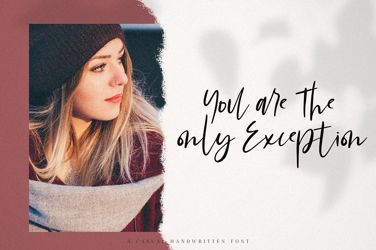 Mondela || Casual Handwritten Font preview 2