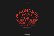Madhorse Western Font, a Sans Serif Font by Cmptrules (Thumbnail 3 of 7)