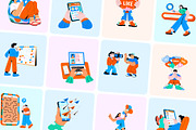 Animated Social Media Illustration, a Finance Illustration by Creative Stall (Thumbnail 4 of 5)