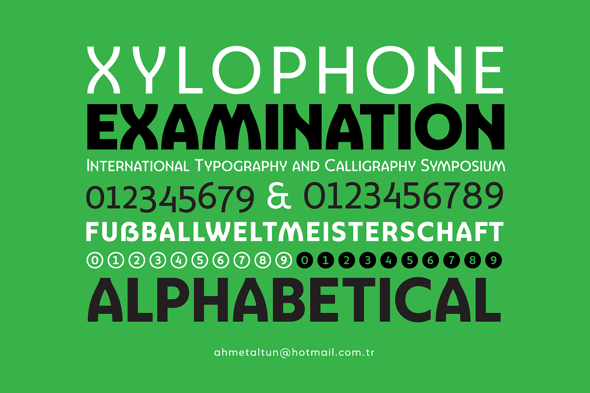Qubbe, a Sans Serif Font by Ahmet Altun (Photo 5 of 5)