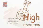 Hand-Drawn Love Doodle Elements set, an Object Illustration by RimzStudio (Thumbnail 4 of 4)