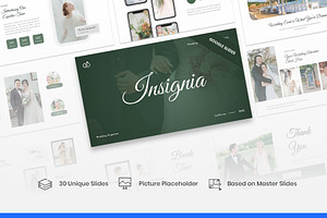 Insignia - Wedding GoogleSlides