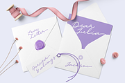 Dear Jane Script, a Script Font by Letterhend Studio (Thumbnail 3 of 6)