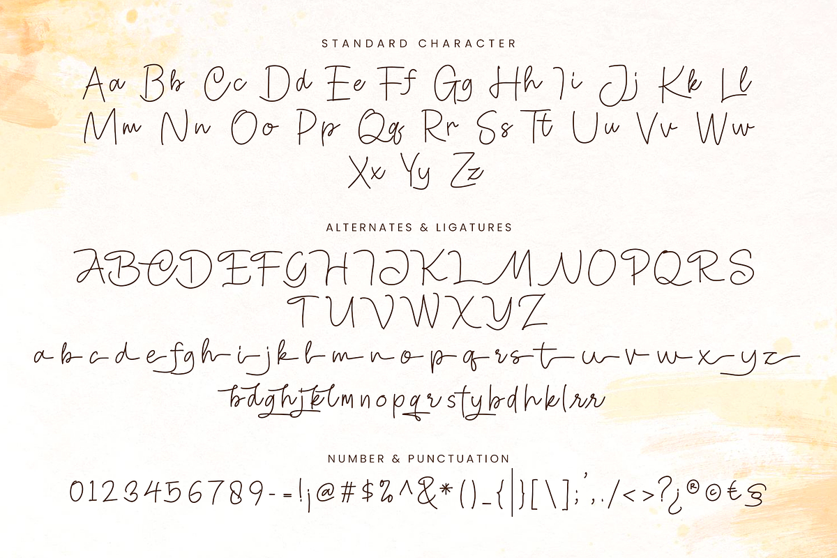 Amigos Line | Handwritten Font, a Handwritten Font by Jolicia Type (Photo 9 of 10)