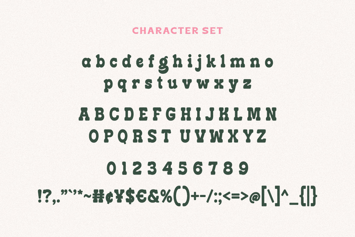 Holiday Mango - Retro Slab Font, a Slab Serif Font by HansCo Studio (Photo 8 of 11)