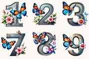 Spring Alphabet Sublimation Clipart, an Illustration by DreamArtGraphic (Thumbnail 6 of 7)