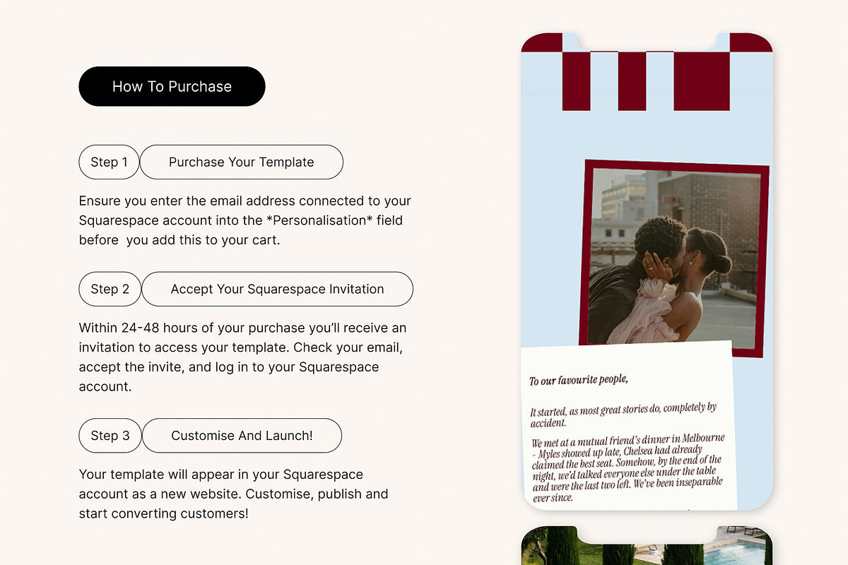 Masseto — Tuscan Wedding Site, a Squarespace Template by WebInAWeek (Photo 6 of 6)