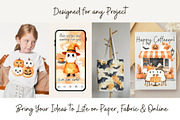 Cute Ghost Cafe, a Seasonal Illustration by Anna Design Studio (Thumbnail 12 of 13)