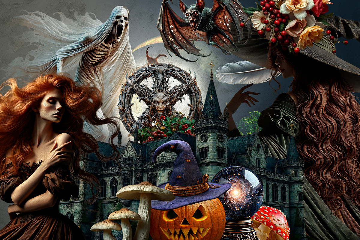 The Witch's Tale Mystical Collage, an Object Graphic by Anna Babich (Photo 7 of 9)