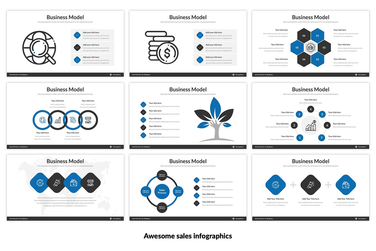 Best Sales Pitch Deck Google Slides, a Presentation Template by SlideBunny (Photo 14 of 21)