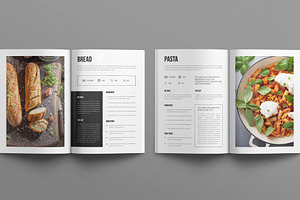 Recipe Book Creator Template Design