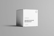 Square Package Box Mockup, a Packaging Mockup by Graphic Pear (Thumbnail 7 of 7)