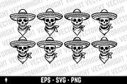 Skull mascot vector, a Person Illustration by Vectorhight (Thumbnail 1 of 4)