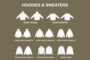 Vector Clothing Mockups Bundle, an Apparel Mockup by Infinity Mockups (Thumbnail 3 of 11)