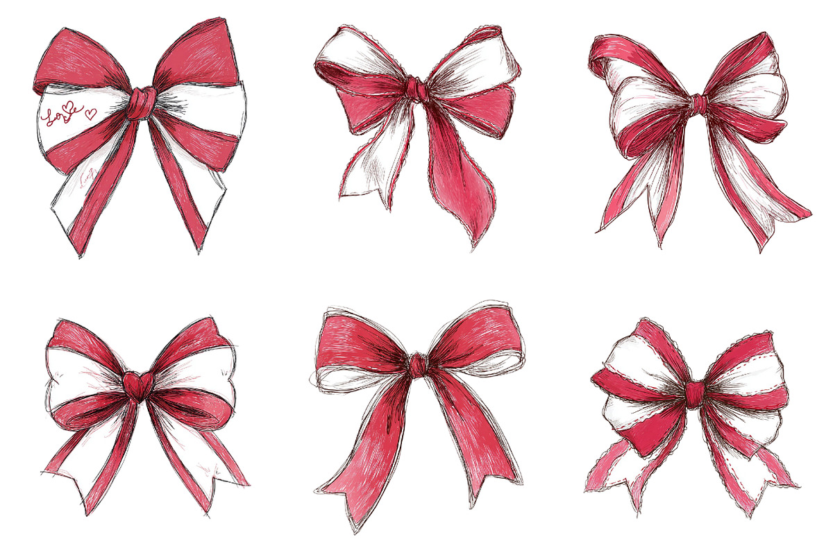 Coquette Valentine Ribbon Bow, a Graphic by CitraGraphics (Photo 4 of 4)