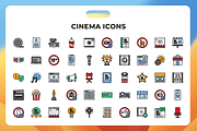 Cinema Icons, a Duotone Icon by Wencory (Thumbnail 1 of 3)