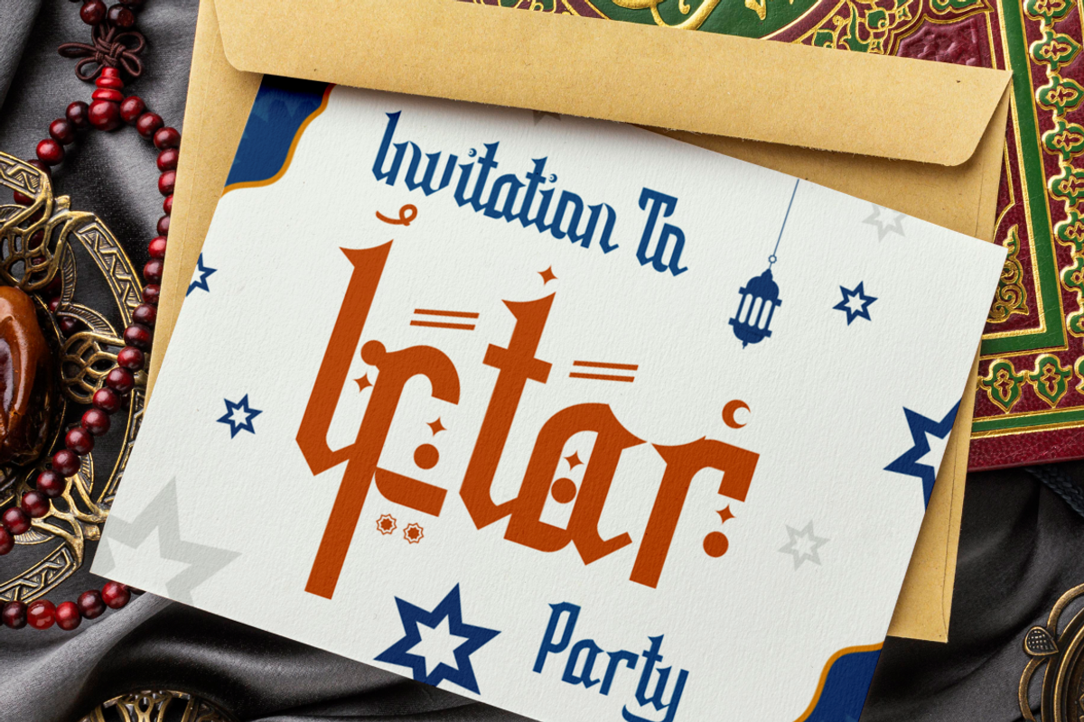 Hikaya Mirage - Arabic Display Font, a Font by PutraCetol Studio (Photo 8 of 11)