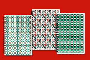 Boho Christmas Geometric Patterns