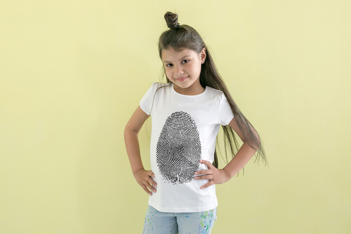 100 Kid's T-Shirt Mock-Up 2018 #22, a Shirt Mockup by Freeman Studio (Photo 47 of 107)