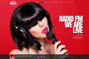 Radio FM - Bootstrap HTML Template