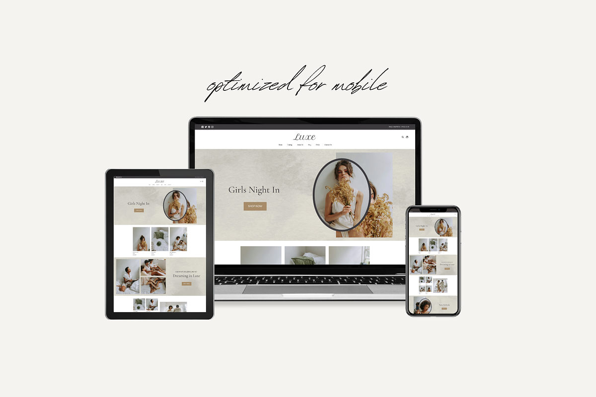 Elegant Shopify Theme | Luxe, a Templates & Theme by Easy Website Themes (Photo 6 of 8)