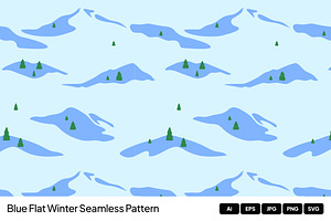 Winter Seamless Pattern Illustration