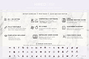 Sales Resume + Cover Letter format, a Resume Template by HIRED Design Studio (Thumbnail 9 of 11)