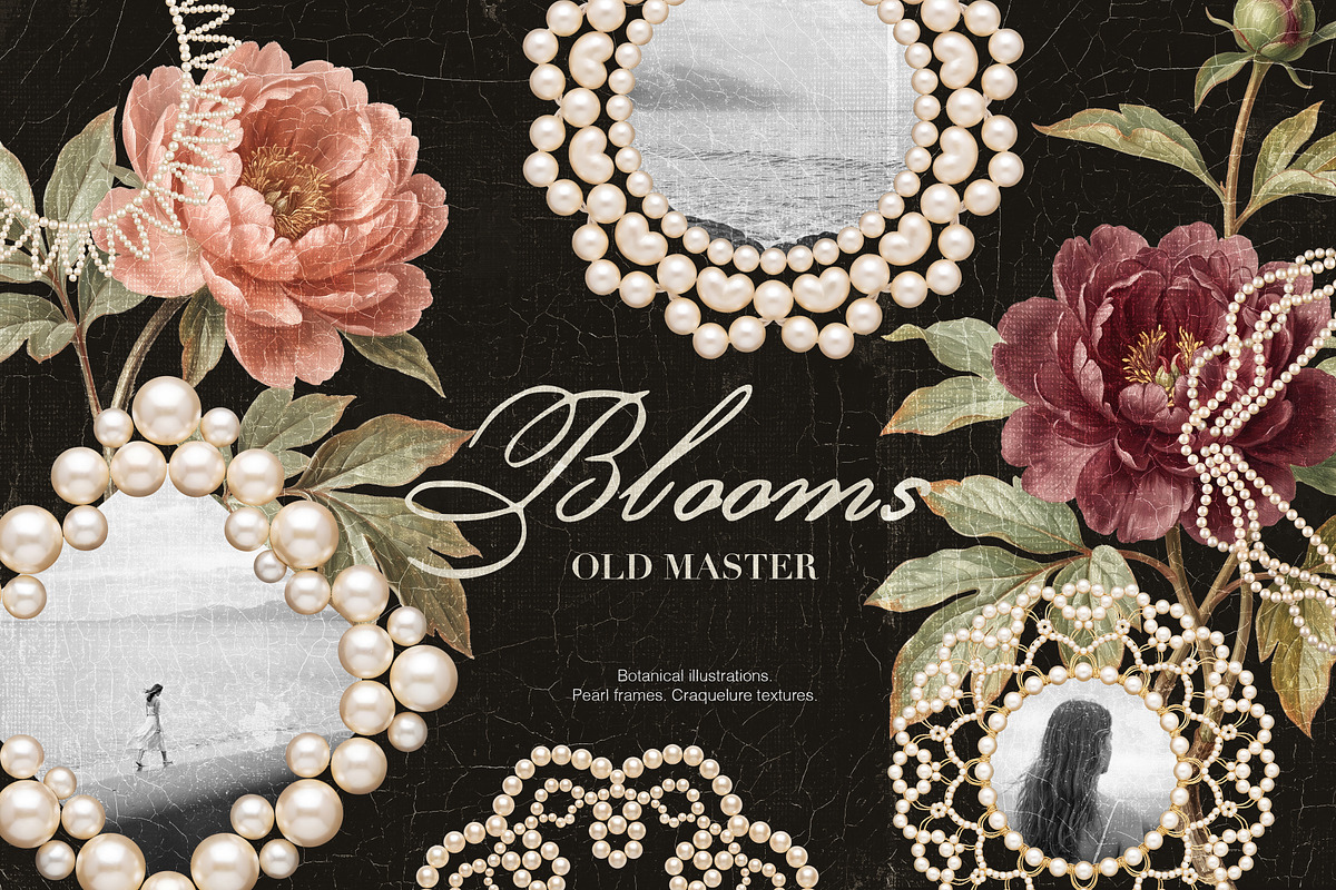 Old Master Blooms. Collage kit, an Object Graphic by Polli Deeva (Photo 12 of 12)