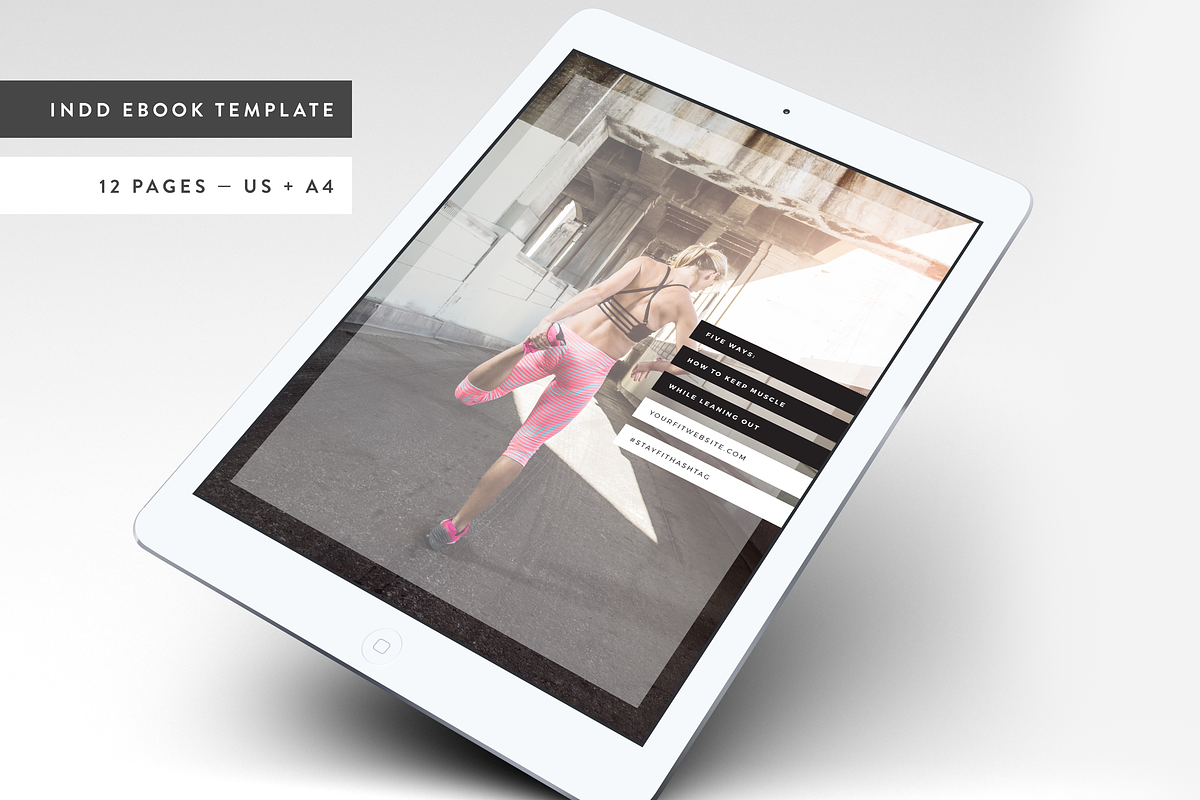 Fitness Modern Ebook Template, a Magazine Template by Providence Studio (Photo 2 of 6)