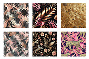 Pink and Gold Leopard Digital Paper, an Illustration by CreationArt (Thumbnail 3 of 5)
