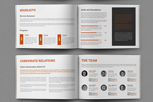 White Paper Brochure Design Template