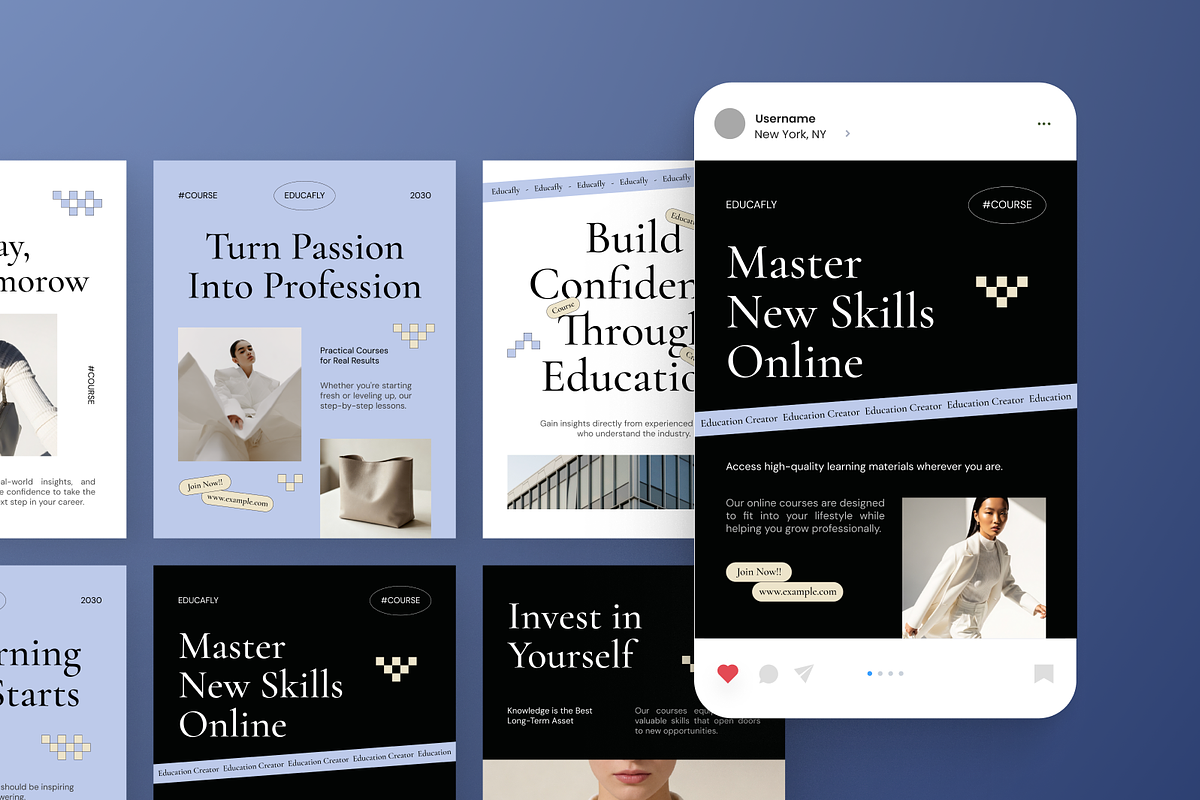 Education Course - Instagram Post, a Social Media Template by Annora Studio (Photo 4 of 6)