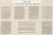 Vintage Sheet Music Overlays, a Pattern Graphic by Century Library (Thumbnail 8 of 17)