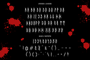 Oblivor - Death Metal Font, a Blackletter Font by PutraCetol Studio (Thumbnail 7 of 11)