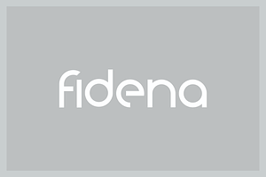 Fidena // a family font