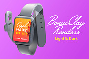 Apple Watch Design Mockup, a Wearable Device Mockup by illustrated (Thumbnail 4 of 10)