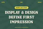 Curlonia Retro Display Serif Font, a Serif Font by Rasio Studio (Thumbnail 4 of 9)