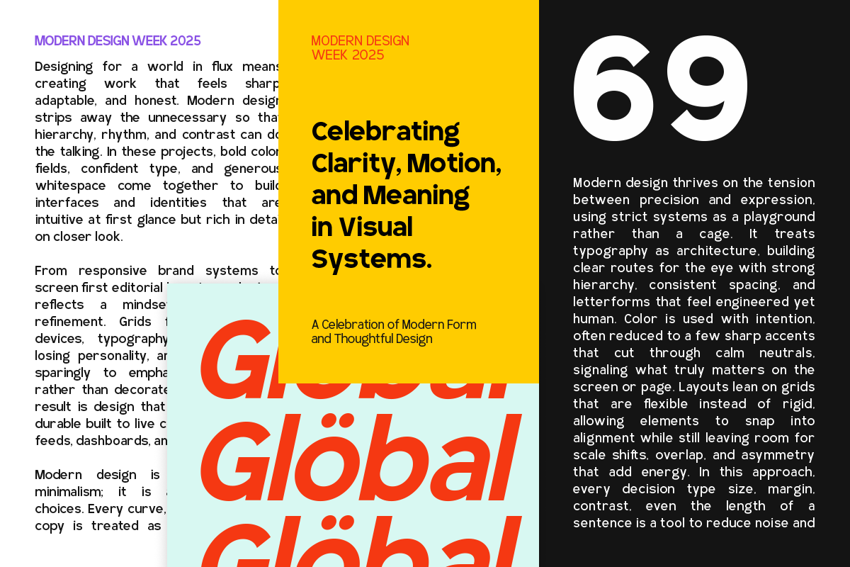 BackOne – A Bold Modern Sans Font, a Sans Serif Font by roomspace creative lab (Photo 2 of 15)