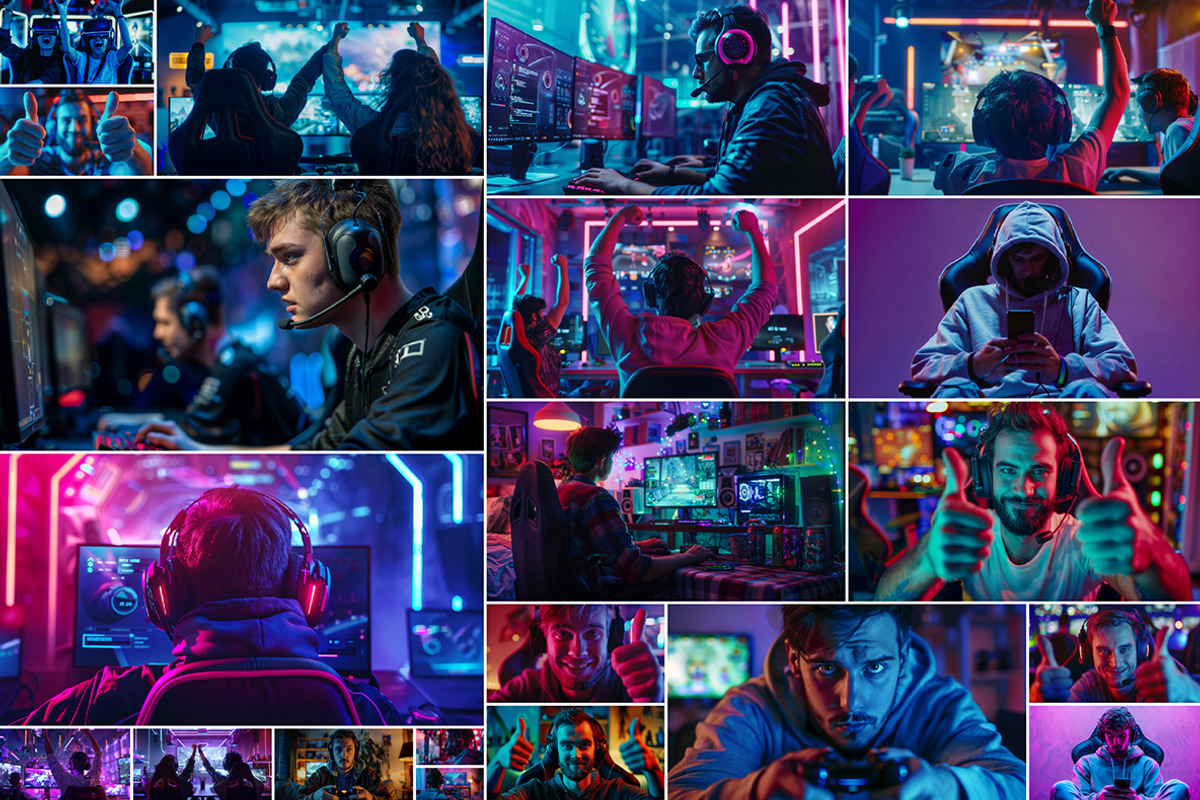 61 Gamers, a Person Photo by Handmadefont (Photo 6 of 14)