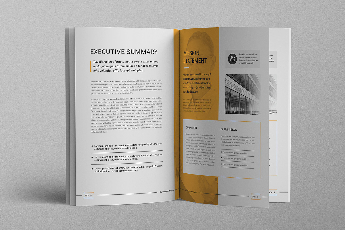 Business Plan | 20 Pages, a Brochure Template by Creativity-Design (Photo 6 of 15)