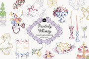 Painterly Whimsy Summer Party Icons, an Illustration by SunnyAfternoons (Thumbnail 13 of 13)