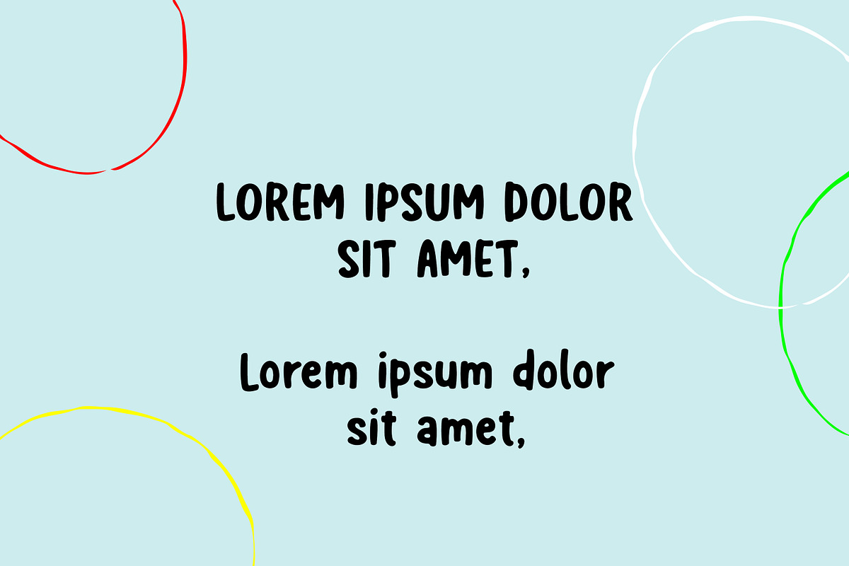 Playkids Font, a Script Font by Graphic Deal (Photo 4 of 6)