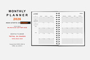 2026 Sunday Start Ultimate Planner, a Stationery Template by MNT-Creator (Thumbnail 3 of 11)