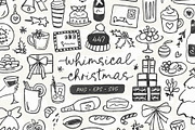 447 Whimsical Christmas Bundle, a Seasonal Illustration by Pink Coffie (Thumbnail 1 of 10)