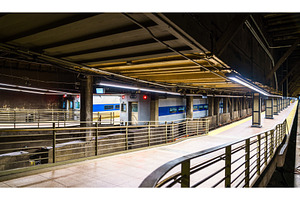 Commuter train at Grand Central, a Transportation Photo by Leonid Andronov