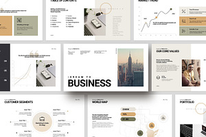 Business Plan Presentation Template, a Presentation Template by GoldenPixelStudio