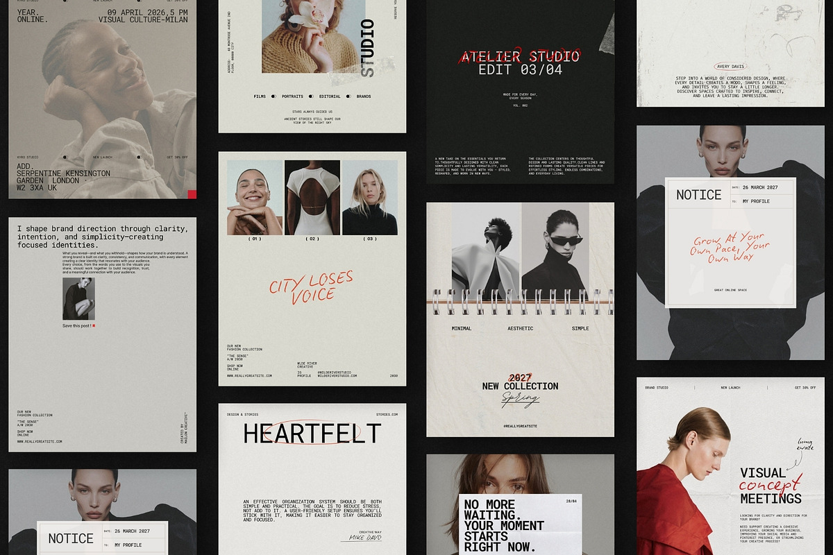 KYRO | Social Media Kit (II), a Social Media Template by Crafted Pixel (Photo 7 of 10)