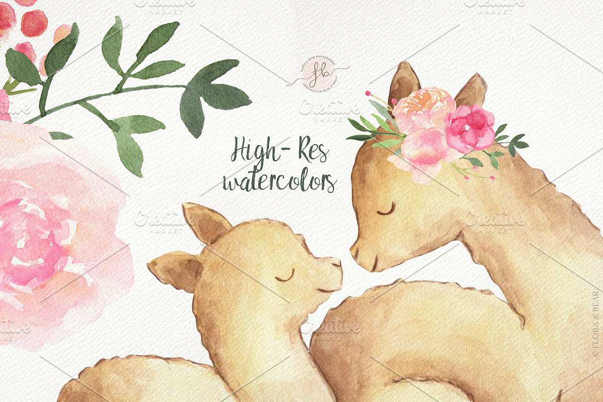 Mommy & Me, an Animal Illustration by Flora+Bear (Photo 6 of 7)